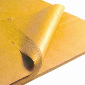 Quality Art Non-Bleeding Tissue Paper 20" x 30" - (480 Sheets) Goldenrod