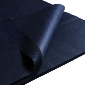 Quality Art Non-Bleeding Tissue Paper 20" x 30" - (480 Sheets) Midnight Blue