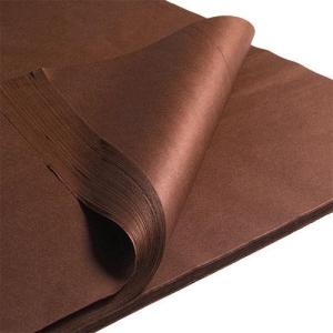 Quality Art Non-Bleeding Tissue Paper 20" x 30" - (480 Sheets) Raw Sienna