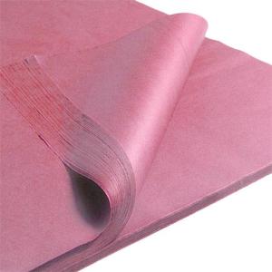 Quality Art Non-Bleeding Tissue Paper 20" x 30" - (480 Sheets) Raspberry