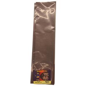Quality Art Non-Bleeding Tissue Paper 20" x 30" - (24 Sheets) Brown