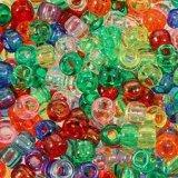 The Beadery Super Value Pony Beads – (1lb) Transparent Assortment