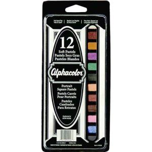Alphacolor Soft Pastel Set - (12 Pack) Portrait