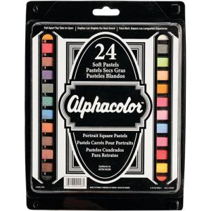 Alphacolor Soft Pastel Set - (24 Pack) Portrait