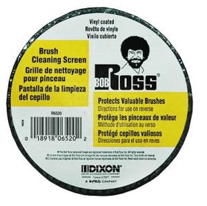 Bob Ross Brush Cleaning Screen