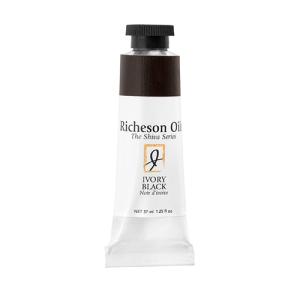 Richeson Shiva Series Oil Paint - (1.25oz/37ml) Ivory Black