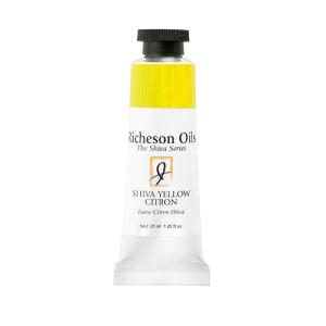 Richeson Shiva Series Oil Paint - (1.25oz/37ml) Shiva Yellow Citron