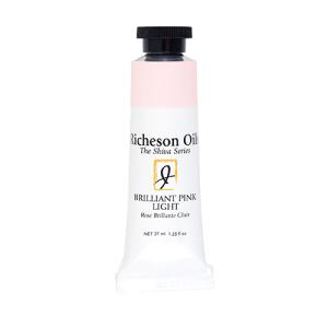 Richeson Shiva Series Oil Paint - (1.25oz/37ml) Brilliant Pink Light
