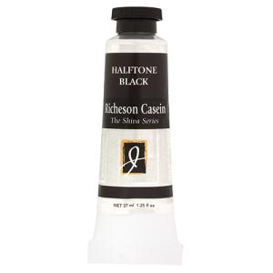 Richeson Shiva Series Casein Paint - (1.25oz/37mL) Halftone Black