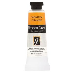 Richeson Shiva Series Casein Paint - (1.25oz/37mL) Cadmium Orange