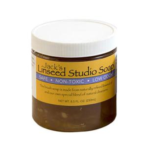Jack's Linseed Studio Soap 8.5oz (250ml)