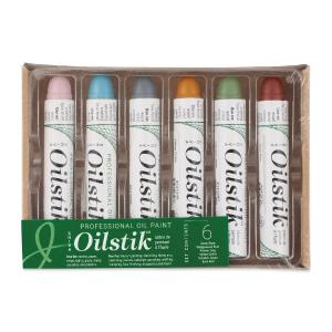 Richeson Shiva OIlstik Paintstiks Set Professional 6ct-  Traditional Color