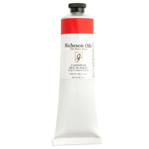 Richeson Shiva Series Oil Paint - (5oz/150ml) Cadmium Red Scarlet