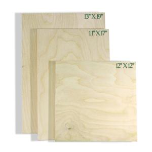 Richeson Cradled Birch Panel 12" x 12" (3/4" Deep)