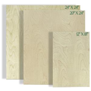 Richeson Cradled Birch Panel 20" x 24" (2" Deep)