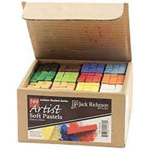 Richeson Jackson Assorted Color Soft Pastel Class Pack (144 count)