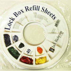 Lock Box Disposable Palette Paper Sheet Refills