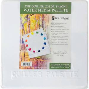 Jack Richeson Quiller Color Theory Water Media Palette - Palette