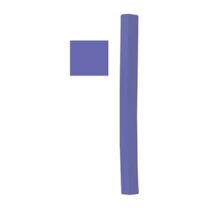 Richeson Semi-Hard Square Pastel - 42 Blue
