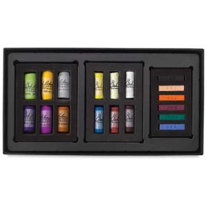 Richeson Assorted Pastel Half Stick Sample Set - (18 Pieces)