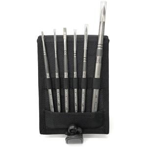 Richeson Grey Matters Pocket Brush Set - (7 Pieces) Watercolor