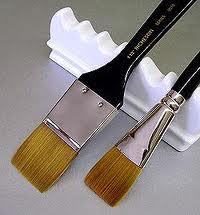 Richeson 9000 Series 3 Inch Flat Watercolor Brush