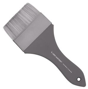 Richeson Grey Matters Brush for Watercolor - 4" Flat