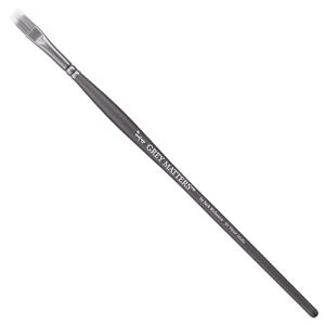Richeson Grey Matters Brush for Watercolor - 1/4" Flat Rake
