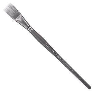 Richeson Grey Matters Brush for Watercolor - 3/4" Flat Rake