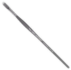 Richeson Grey Matters Brush for Watercolor - 1/4" Filbert Rake