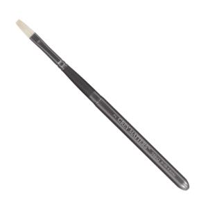 Richeson Grey Matters Pocket Bristle Brush for Oil & Acrylic - #2 Flat