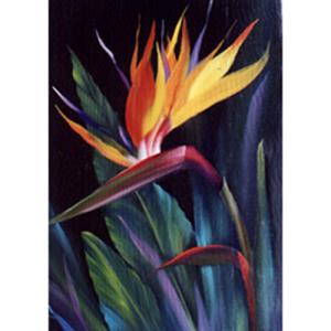 Bob Ross How-To Painting Packet Florals - Bird Of Paradise