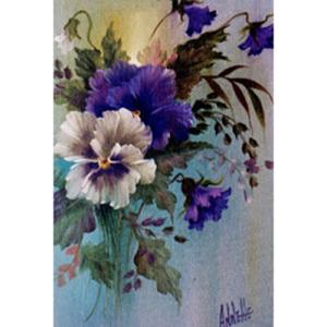 Bob Ross How-To Painting Packet Florals - Pansies