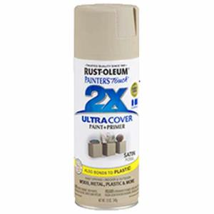 2x Ultra Cover 12oz Satin Spray- Fossil
