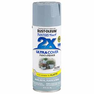 2x Ultra Cover 12oz Gloss Spray- Winter Grey