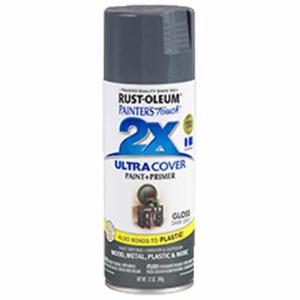 2x Ultra Cover 12oz Gloss Spray- Dark Gray