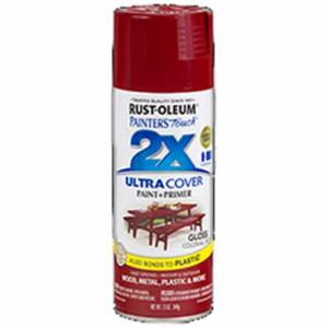 2x Ultra Cover 12oz Gloss Spray- Colonial Red