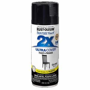 2x Ultra Cover 12oz Gloss Spray- Black