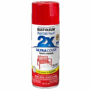 2x Ultra Cover 12oz Gloss Spray- Apple Red