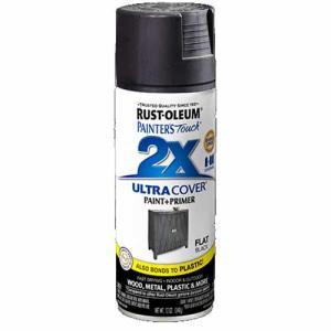 2x Ultra Cover 12oz Flat Spray- Black
