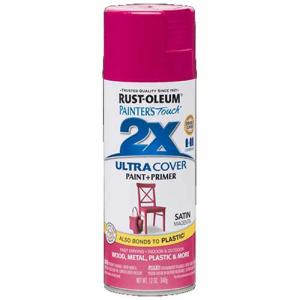 2x Ultra Cover 12oz Satin Spray- Magenta