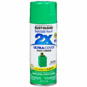 2x Ultra Cover 12oz Gloss Spray- Spring Green