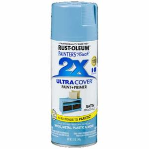 2x Ultra Cover 12oz Satin Spray- French Blue
