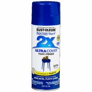 2x Ultra Cover 12oz Satin Spray- Ink Blue