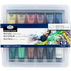Royal Langnickel Essentials Acrylic Paints 22ml 12pc