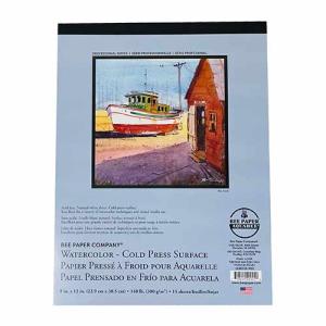 Bee Aquabee Watercolor Pad 9" x 12" (15 Sheets, 140lb) Cold Press Surface BEE1136T15-912