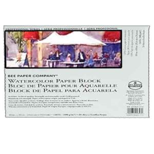 Aquabee 100% Cotton Watercolor Paper Block9x12 (20sht,140lb) Cold Press
