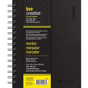 Bee Creative Marker Art Journal 5.5" x 8" - (50 Sheets, 110lb)