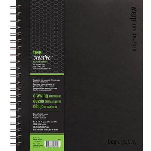 Bee Creative Heavyweight Draw Art Journal 8.5" x 11" - (35 Sheets, 160lb)