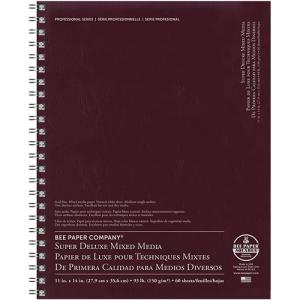 Bee Paper Super Deluxe Mixed Media Journal 11" x 14" - (60 Sheets, 93lb)